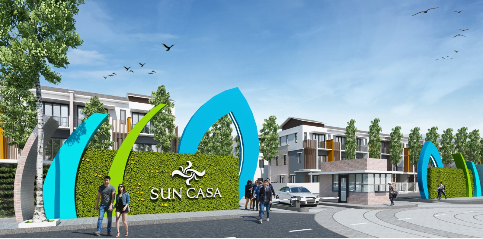 Dự án Sun Casa Central – Tổ hợp nhà phố biệt thự của Tân Uyên Bình Dương