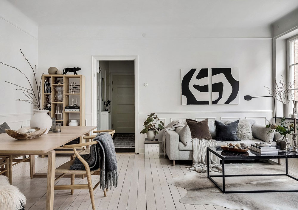Thiết kế nội thất chung cư theo phong cách Bắc Âu